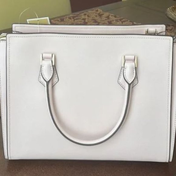 Michael Michael Kors Hope Large Saffiano Leather Satchel - Purse - Picture 4 of 4